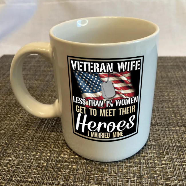 Veteran Wife Mug
