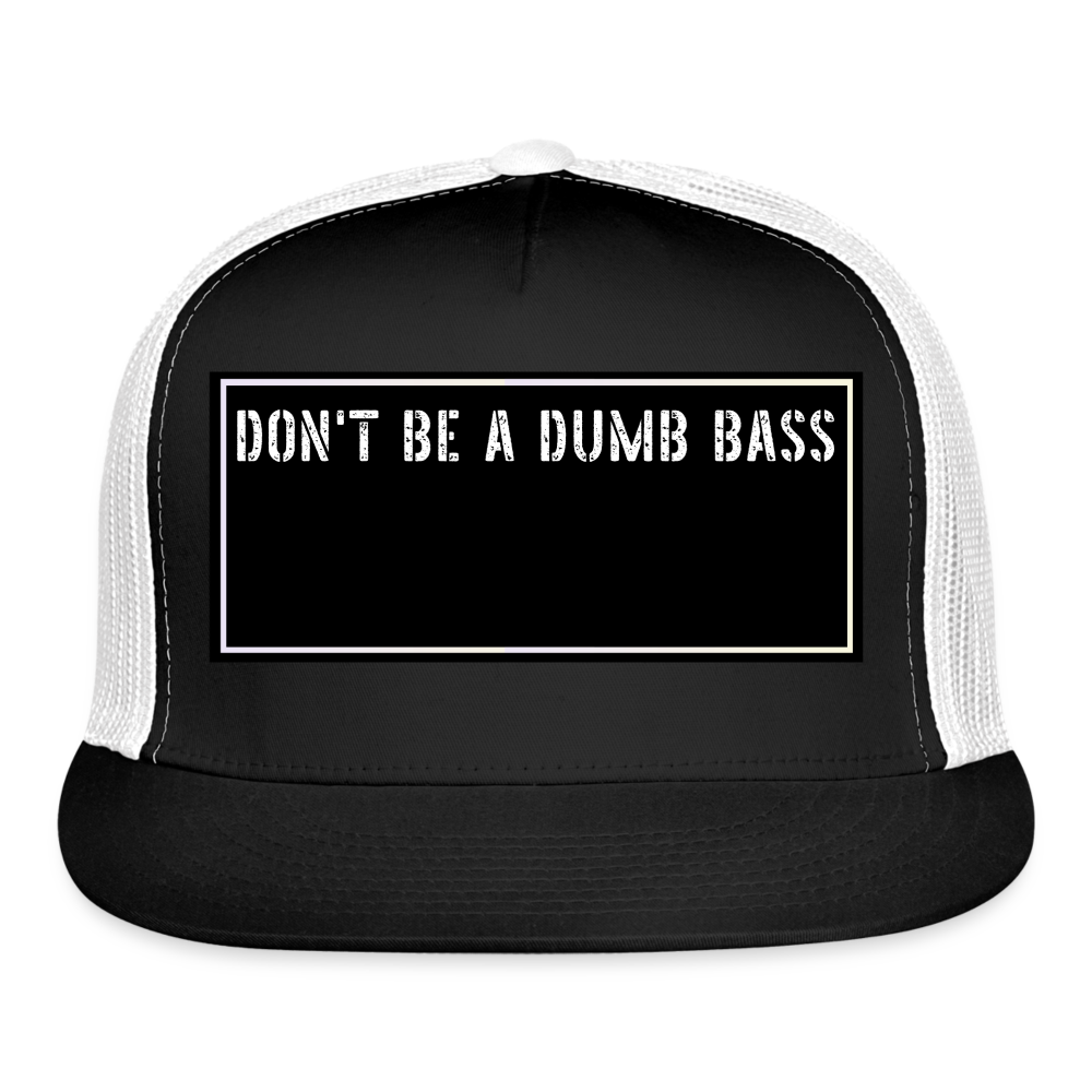 Fishing Hat Funny - black/white