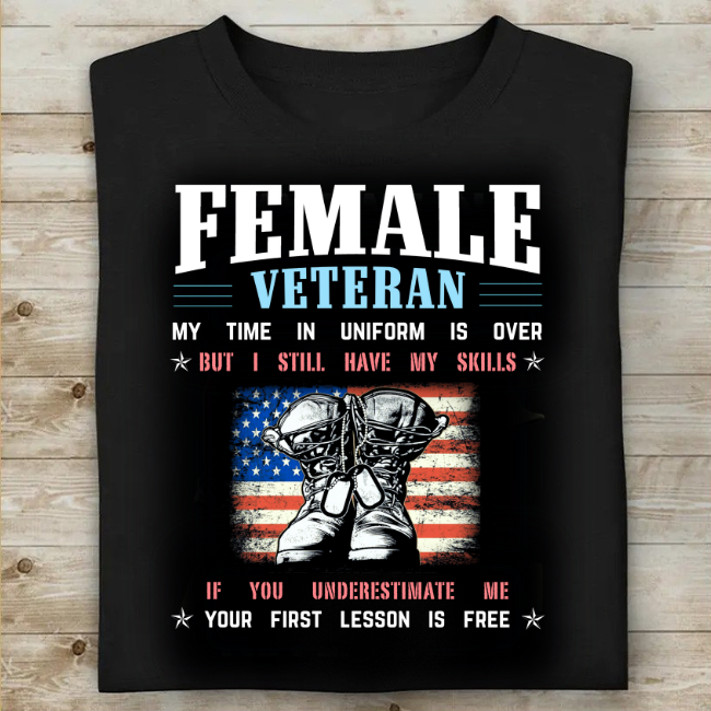 Female Veteran T-Shirt
