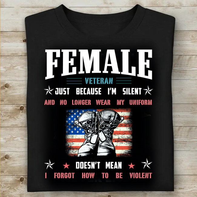 Female Veteran T-Shirt