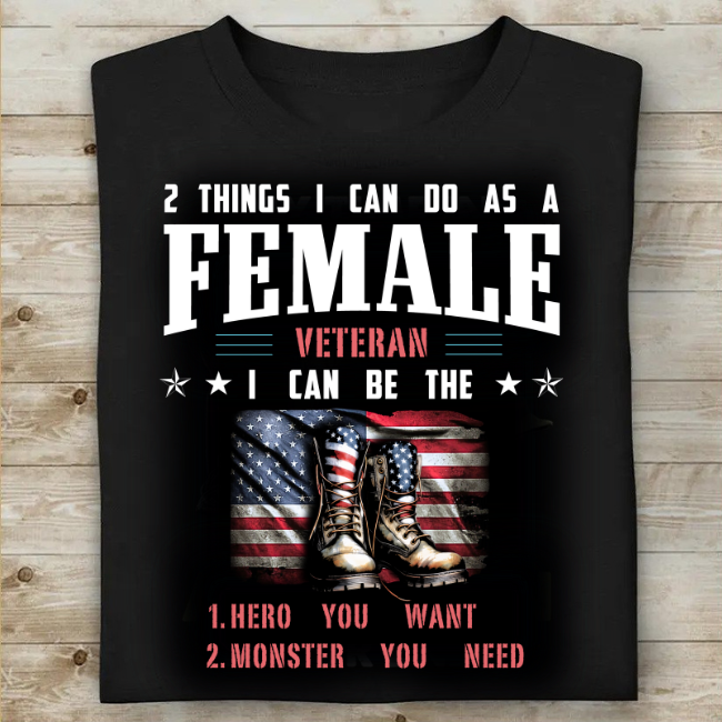Female Veteran T-Shirt