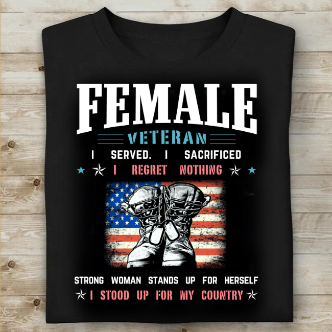 Female Veteran T-Shirt