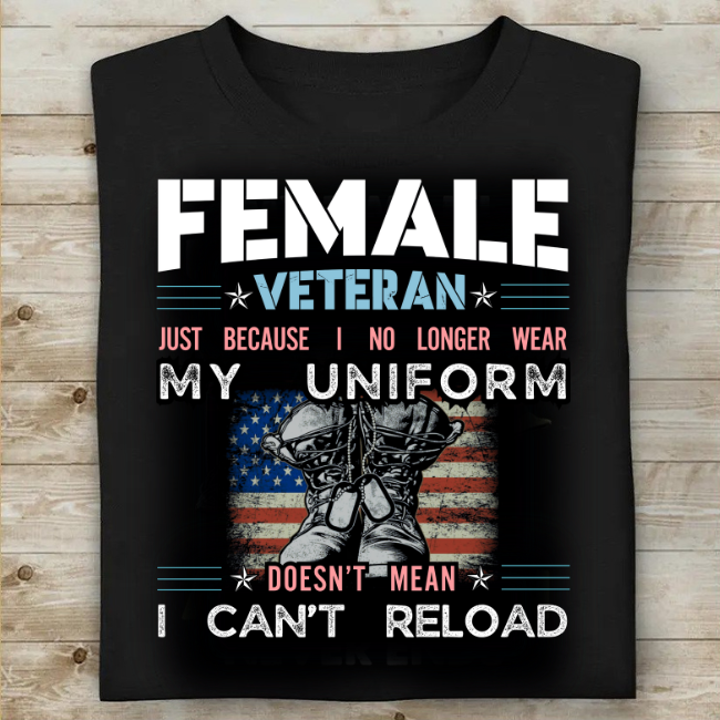 Female Veteran T-Shirt