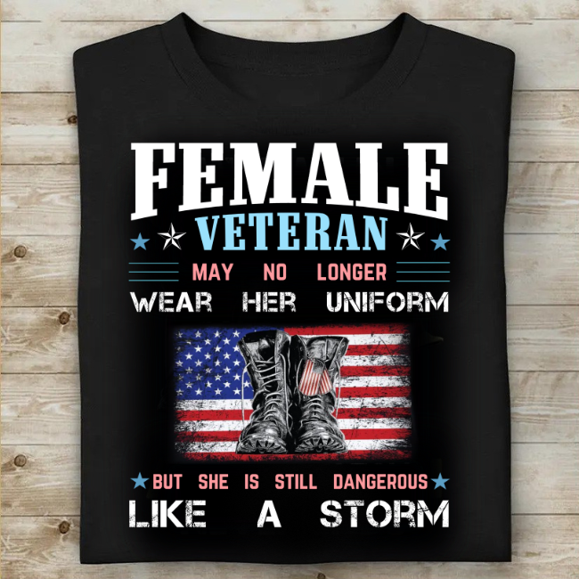Female Veteran T-Shirt