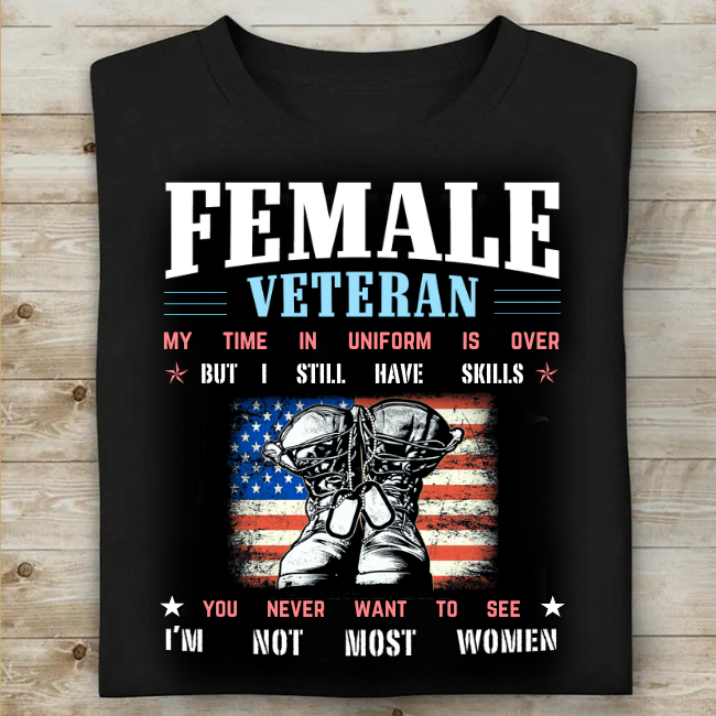 Female Veteran T-Shirt