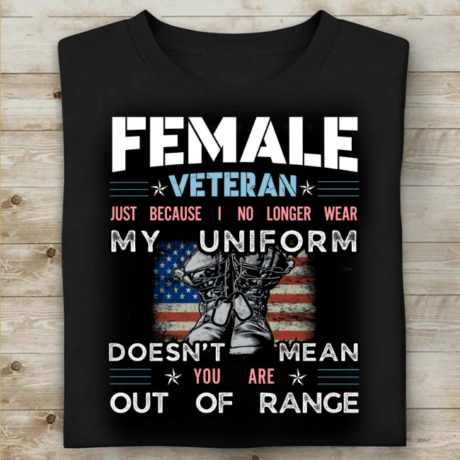 Female Veteran T-Shirt