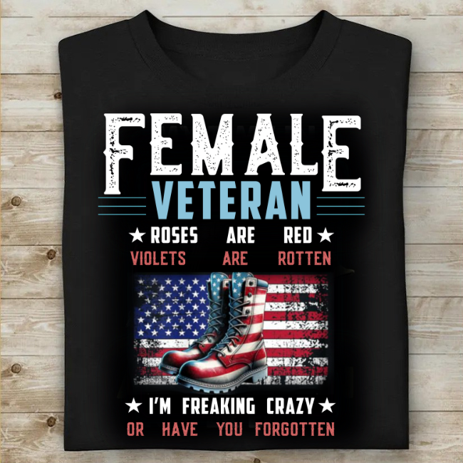 Female Veteran T-Shirt
