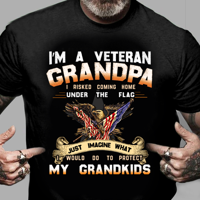 Veteran Grandpa T-Shirt