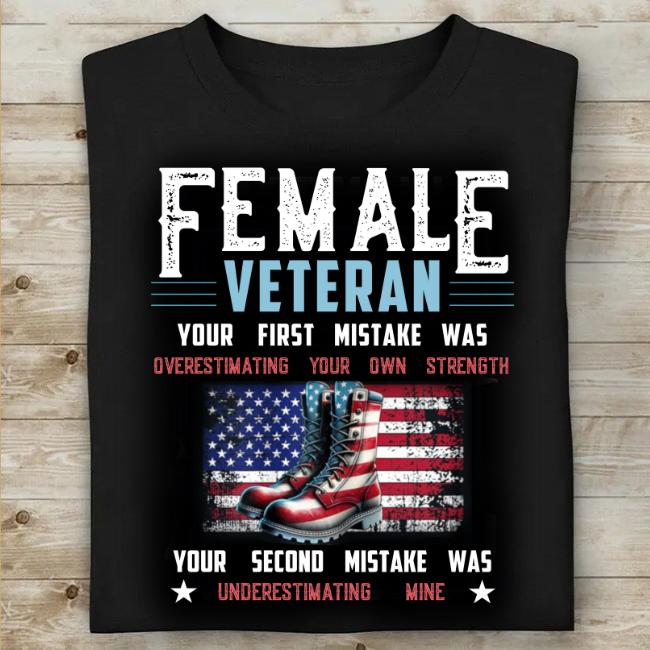 Female Veteran T-Shirt