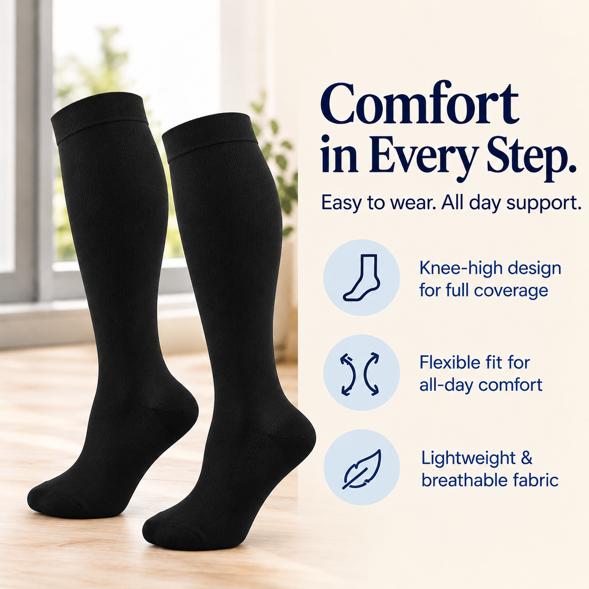 SootheFit™ Compression Socks for Women