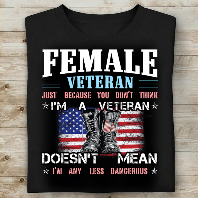 Female Veteran T-Shirt
