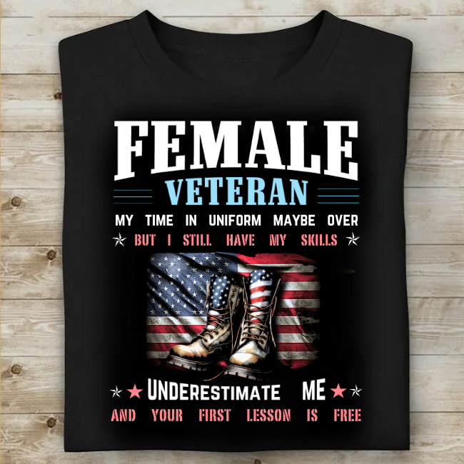 Female Veteran TShirt