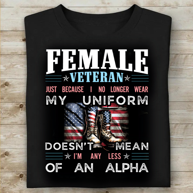 Female Veteran T-Shirt