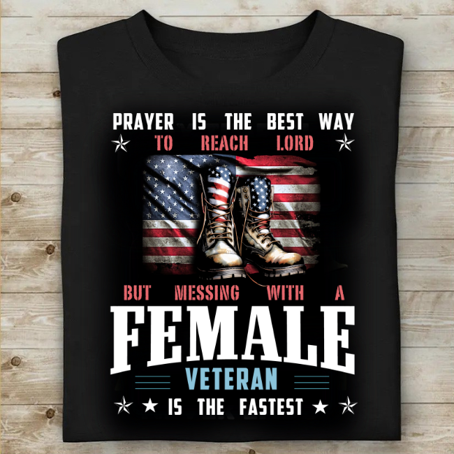Female Veteran T-Shirt