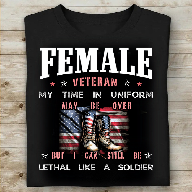 Female Veteran T-Shirt