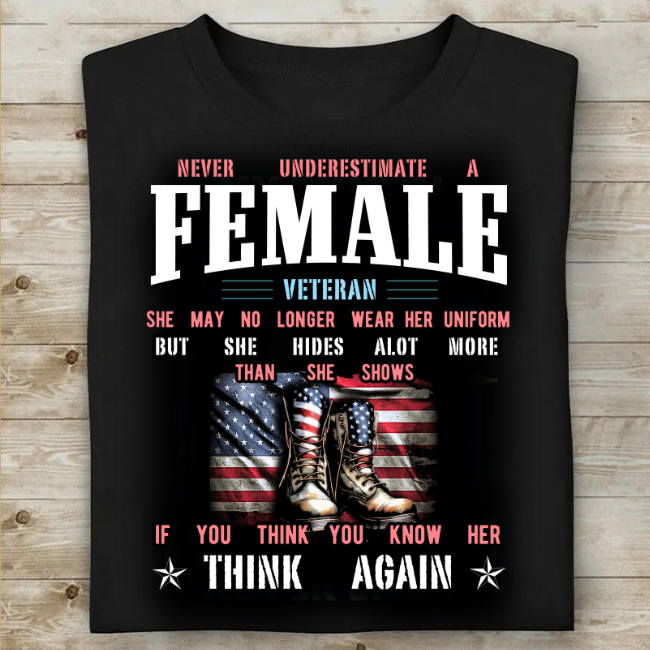 Female Veteran T-Shirt