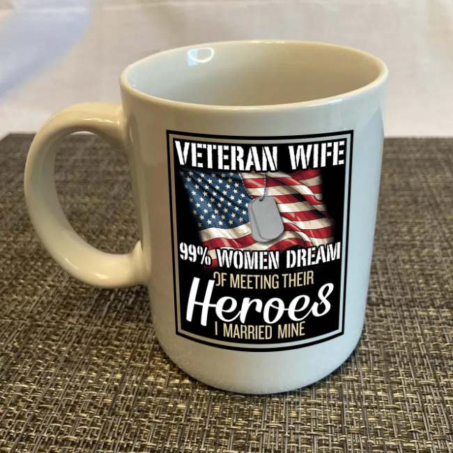 Veteran Wife Mug
