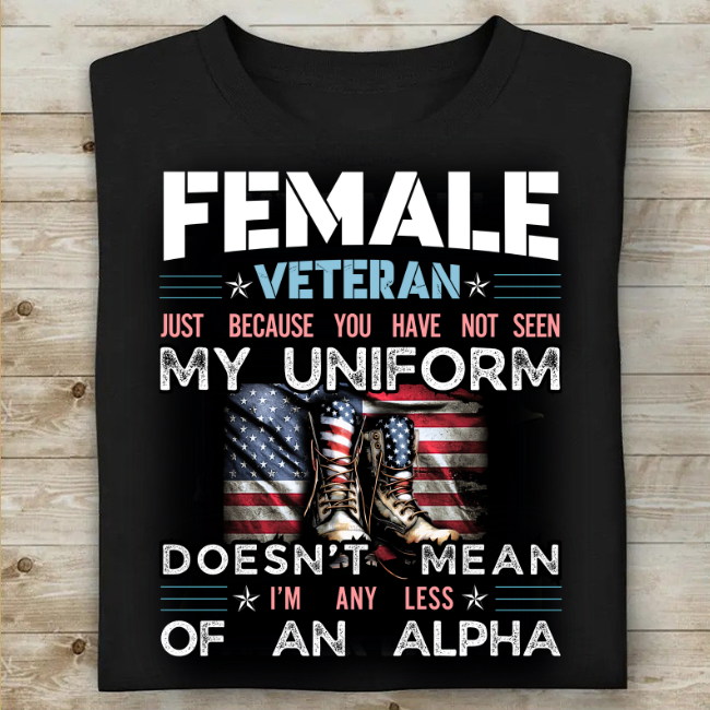 Female Veteran T-Shirt