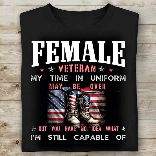 Female Veteran T-Shirt