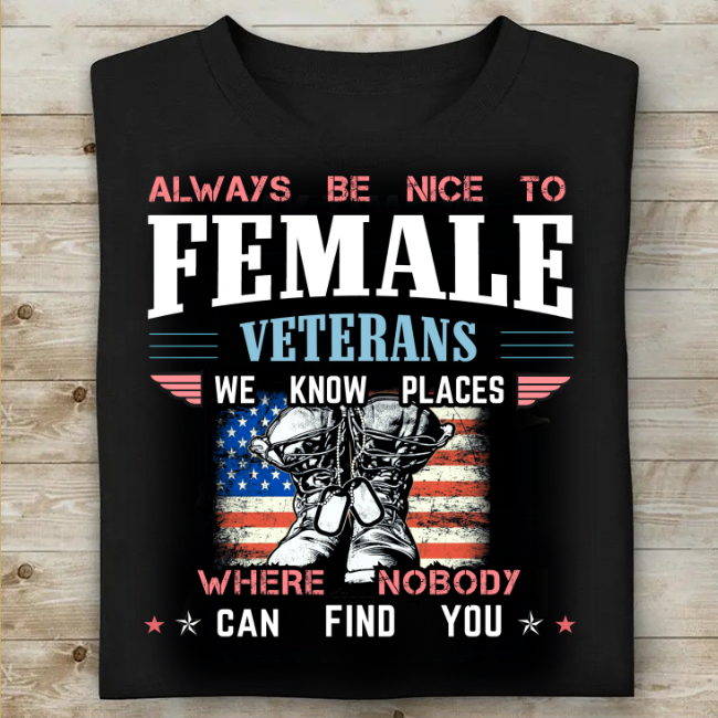 Female Veteran T-Shirt