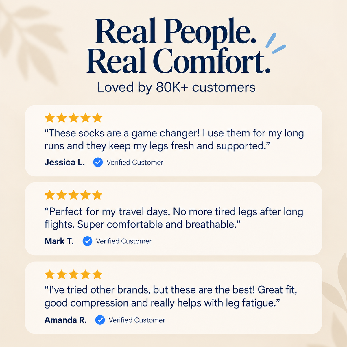 FlyComfort™ - Flight Compression Socks