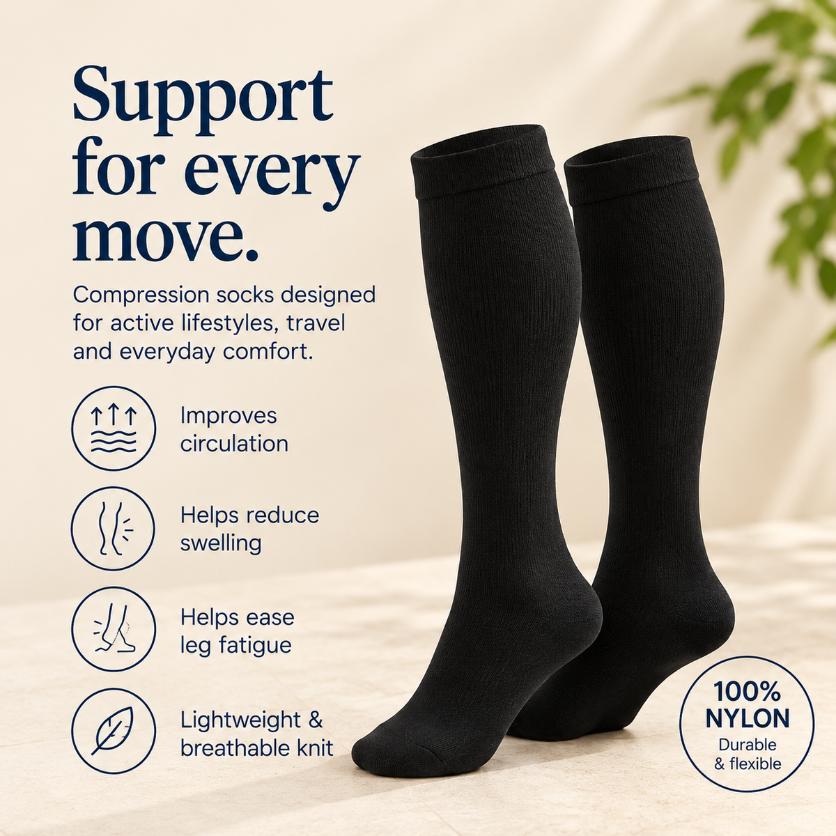 ActiveFit™ Compression Socks for Men
