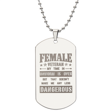 Load image into Gallery viewer, Female Vet Dog Tag