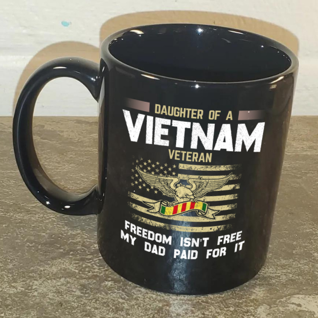 Vietnam Veteran Daughter Coffee Mug
