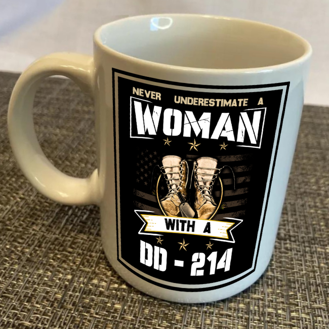 Female Veteran Coffee Mug