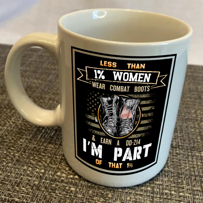 Woman Veteran Coffee Mug
