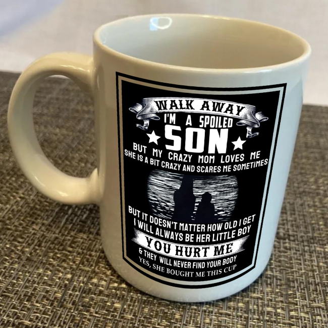 To My Son Coffee Cup