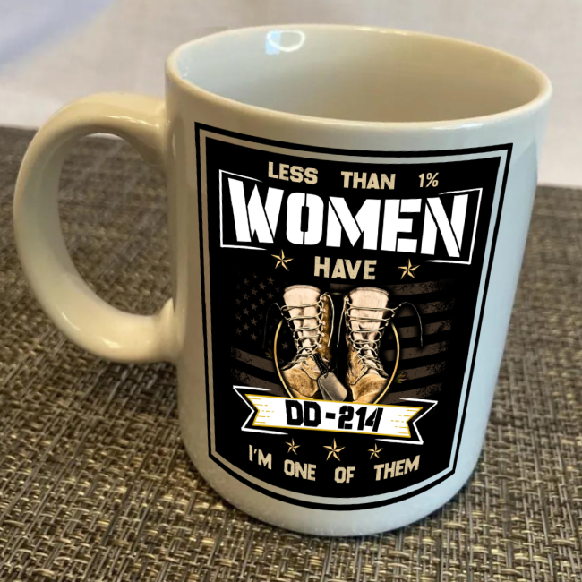 Female Veteran Coffee Mug