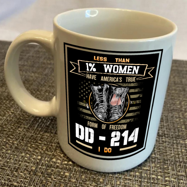 Woman Veteran Coffee Mug