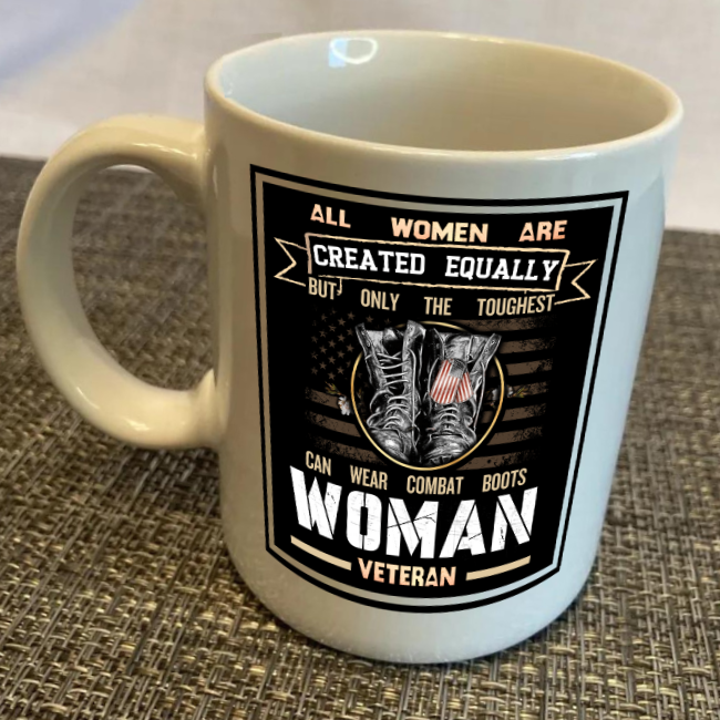 Woman Veteran Coffee Mug