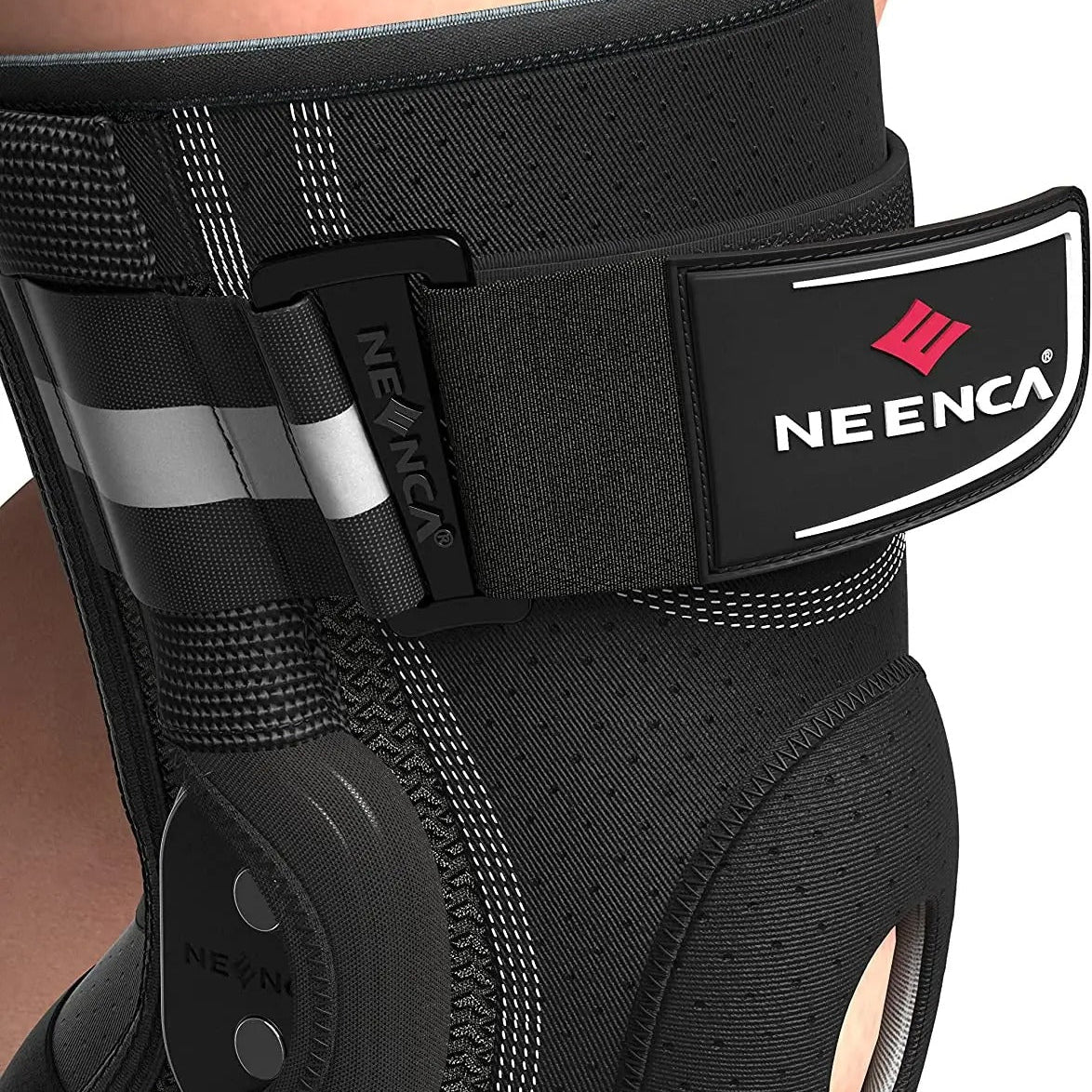 Hinged Knee Brace : Side Stabilizers, Adjustable Brace