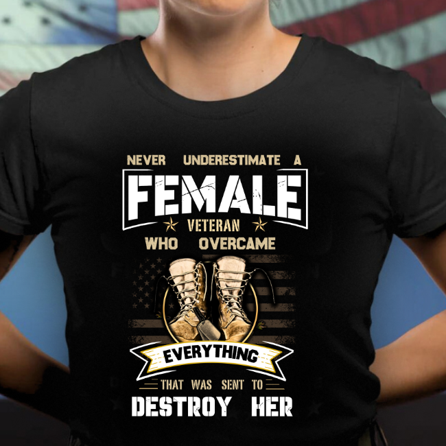 Female Veteran T-Shirt
