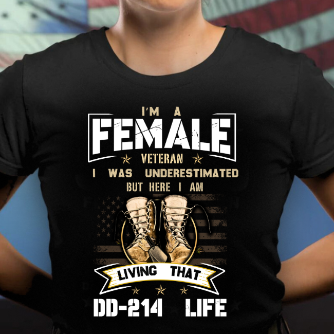 Female Veteran T-Shirt
