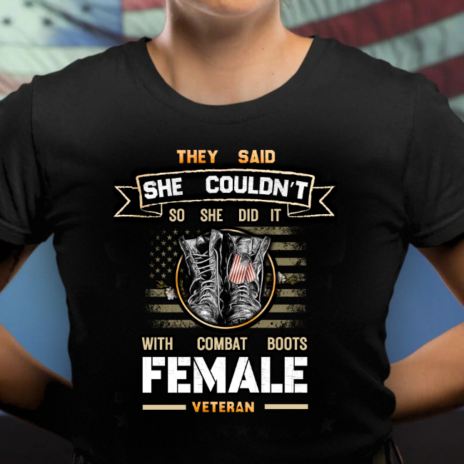 Female Veteran T-Shirt