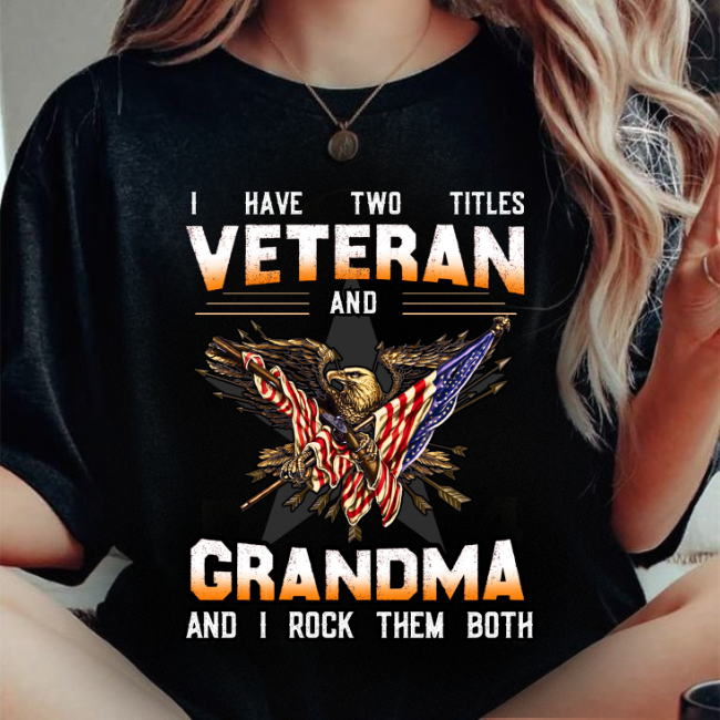 Grandma Veteran T-Shirt