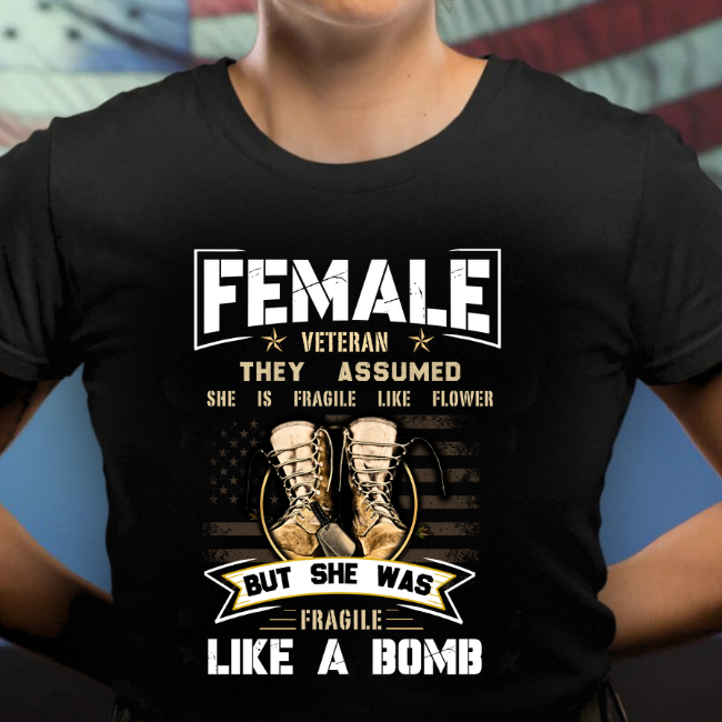 Female Veteran T-Shirt