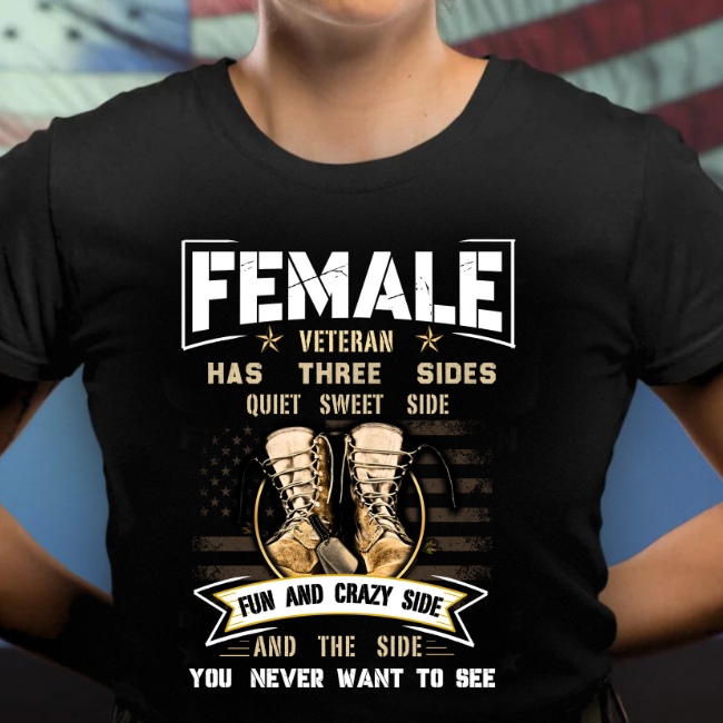 Female Veteran T-Shirt