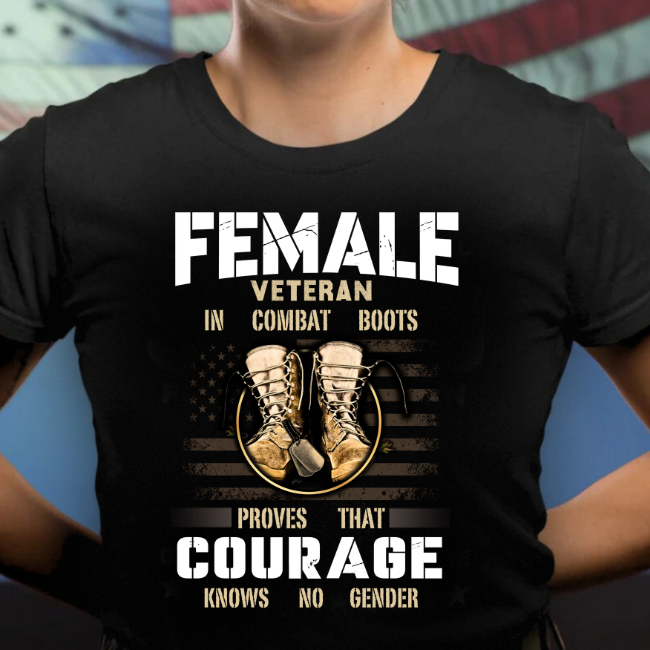 Female Veteran TShirt