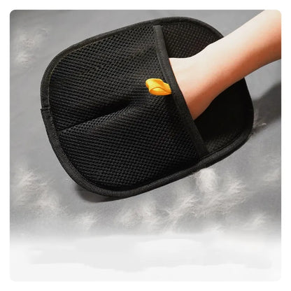 Pet Electrostatic Hair Removal Gloves Two-way Bristle Remover Hair Removal Brush Sticky Hair Artifact Cat Hair Gloves Cat Hair Removal Comb