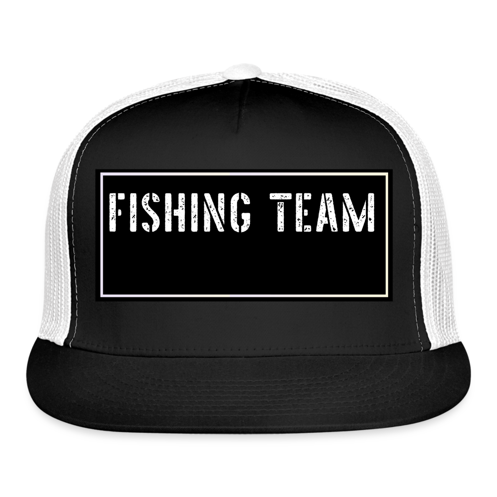 Fishing Cap Funny - black/white