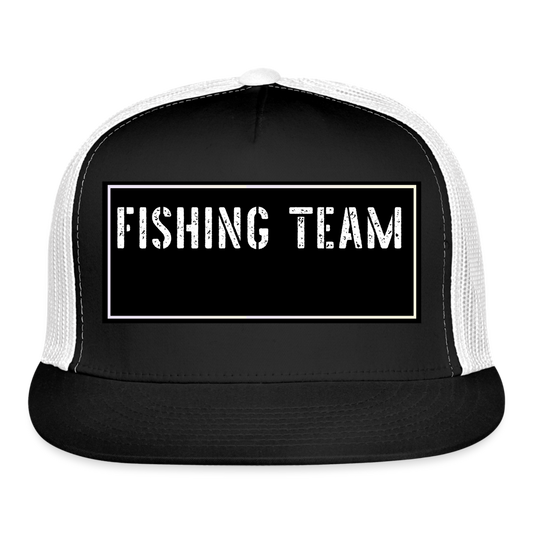 Fishing Cap Funny - black/white