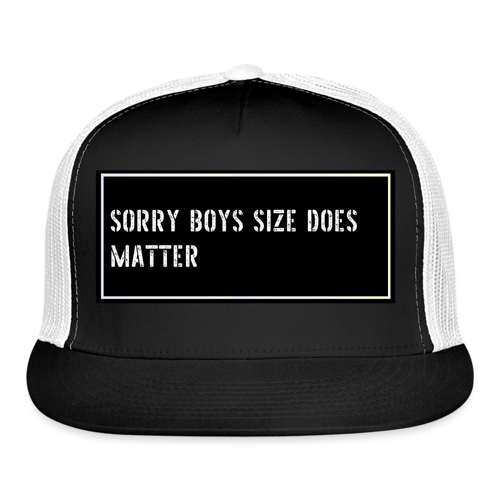 Fishing Hat Funny - black/white