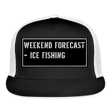 Fishing Hat Funny - black/white