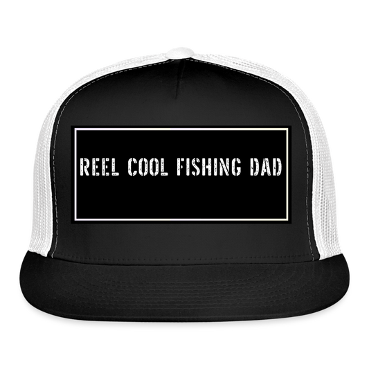 Fishing Hat Funny - black/white