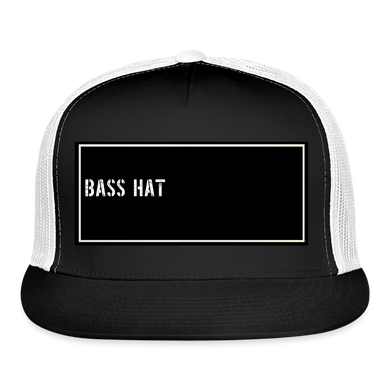Funny Fishing Trucker Cap - black/white