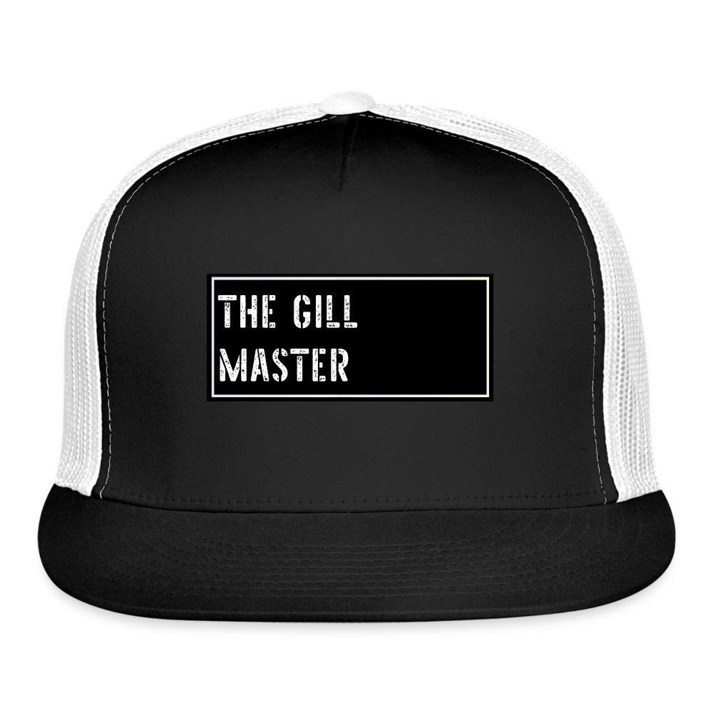 Funny Fish Hat - black/white